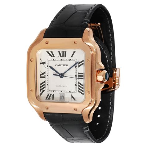 cartier wrist watches for men|cartier 18k gold watch men.